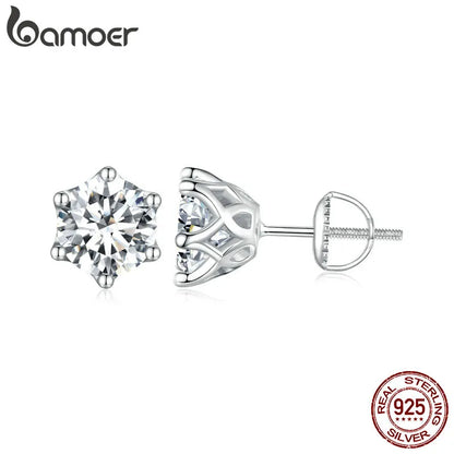 Moissanite Stud Earrings