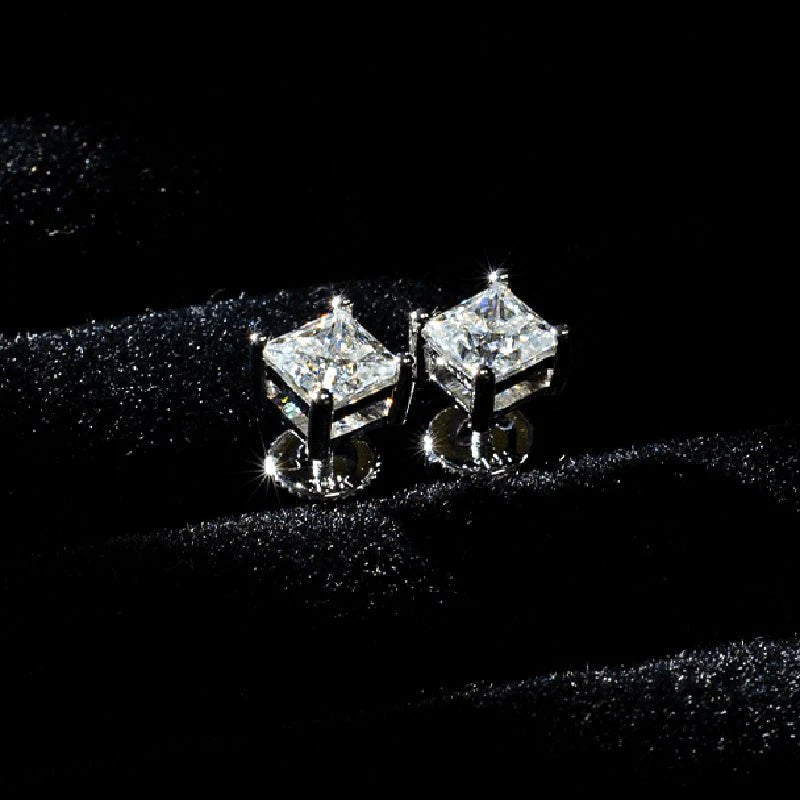 Moissanite Stud Earrings